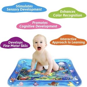 Baby water mat,water mat for baby,tummy time toys,Inflatable Play mat